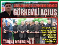 Yusuf TEPE nin kemençesiyle açılış